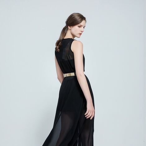 Women Punk Full Metal Mirror skinny Waist Belt 2019 Metallic Gold Plate 3cm Wide Chains Lady ceinture sashes for dresses BL02-2