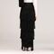 Winter Autumn Womens Skirt High Waist Fringe Long Skirt Elegant Office Bodycon Sheath Pencil Skirts Muslim Tassel Skirt Femme